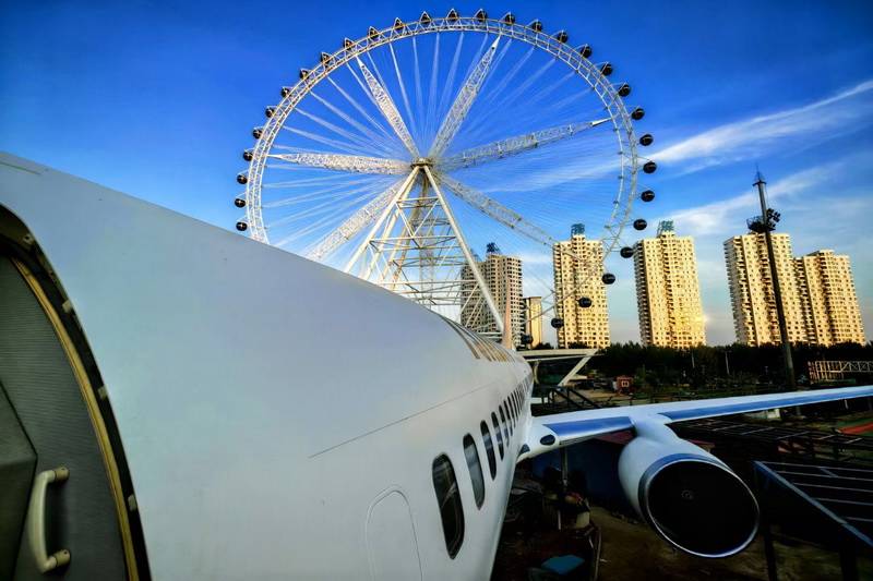 秦皇岛网红打卡景区秦皇岛之眼摩天轮